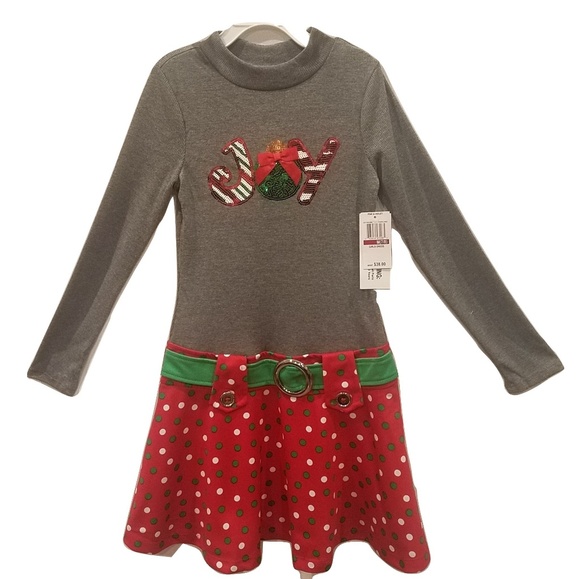 pink and violet christmas dress